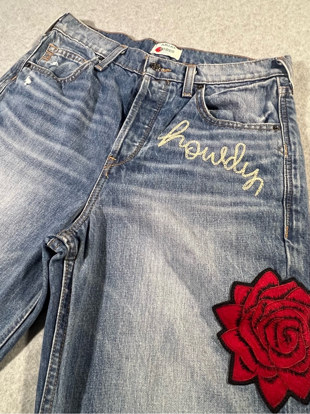 Ariat Women’s Dominica Rodeo Quincy High Rise Tomboy Jeans